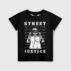 Футболка детская Street Justice, цвет: 3D-принт