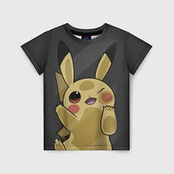 Футболка детская Pikachu, цвет: 3D-принт