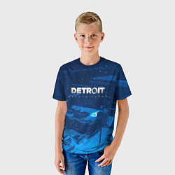 Футболка детская Detroit: Become Human, цвет: 3D-принт — фото 2