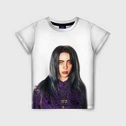 Футболка детская BILLIE EILISH, цвет: 3D-принт