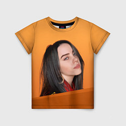 Детская футболка BILLIE EILISH: Orange Mood