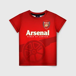 Футболка детская Arsenal, цвет: 3D-принт