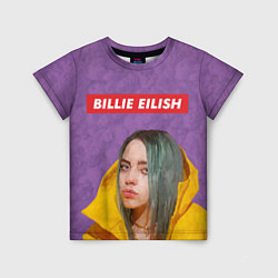 Футболка детская Billie Eilish, цвет: 3D-принт