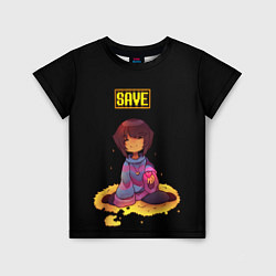 Футболка детская UNDERTALE FRISK, цвет: 3D-принт