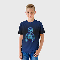 Футболка детская Знаки Зодиака Скорпион, цвет: 3D-принт — фото 2