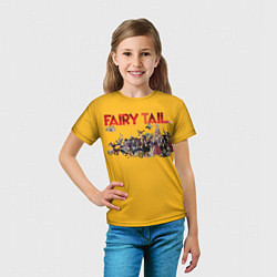 Футболка детская Fairy Tail, цвет: 3D-принт — фото 2