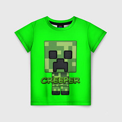 Футболка детская MINECRAFT CREEPER, цвет: 3D-принт