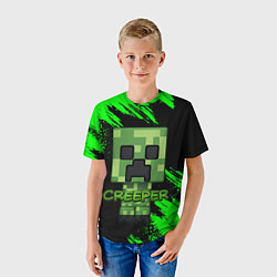 Футболка детская MINECRAFT CREEPER, цвет: 3D-принт — фото 2