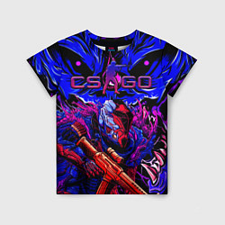 Детская футболка CS GO hyper beast IMBAskin