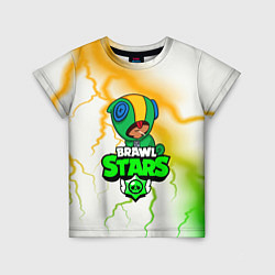 Футболка детская BRAWL STARS LEON, цвет: 3D-принт