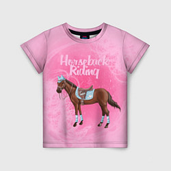 Детская футболка Horseback Rading