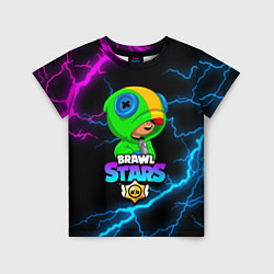 Детская футболка BRAWL STARS LEON