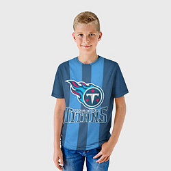 Футболка детская Tennessee Titans, цвет: 3D-принт — фото 2