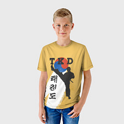 Футболка детская TKD, цвет: 3D-принт — фото 2