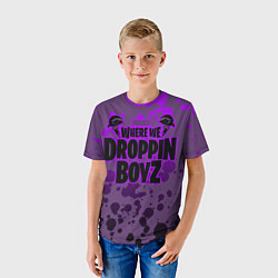Футболка детская Droppin Boys, цвет: 3D-принт — фото 2