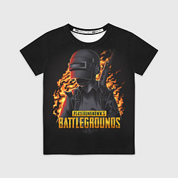 Футболка детская PUBG, цвет: 3D-принт