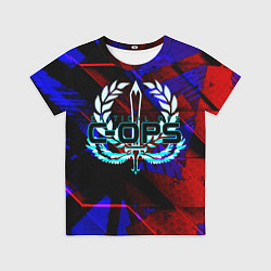 Футболка детская C-OPS, цвет: 3D-принт