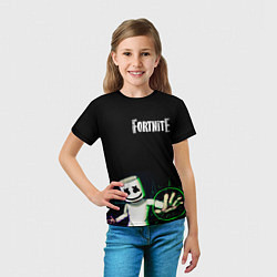 Футболка детская Fortnite, цвет: 3D-принт — фото 2