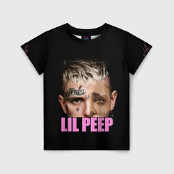 Футболка детская Lil Peep, цвет: 3D-принт