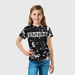 Футболка детская Eminem, цвет: 3D-принт — фото 2