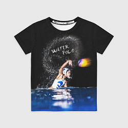Футболка детская Water polo, цвет: 3D-принт