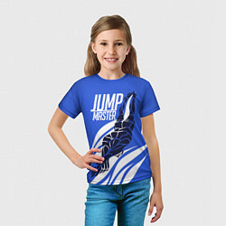 Футболка детская Jump master, цвет: 3D-принт — фото 2