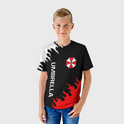 Футболка детская UMBRELLA CORP, цвет: 3D-принт — фото 2