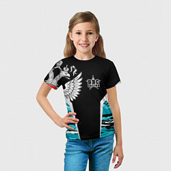 Футболка детская ВВС России Камуфляж, цвет: 3D-принт — фото 2