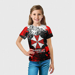 Футболка детская UMBRELLA CORP, цвет: 3D-принт — фото 2