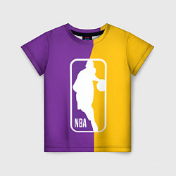 Футболка детская NBA Kobe Bryant, цвет: 3D-принт