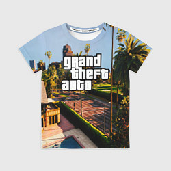 Футболка детская Grand Theft Auto, цвет: 3D-принт