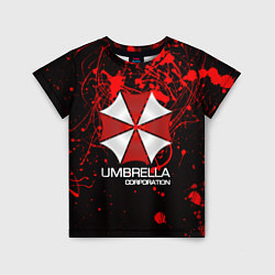 Футболка детская UMBRELLA CORP, цвет: 3D-принт