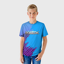 Футболка детская Roblox, цвет: 3D-принт — фото 2