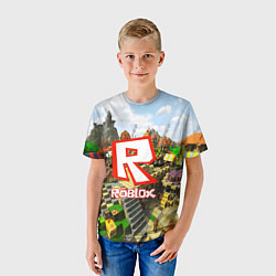 Футболка детская ROBLOX, цвет: 3D-принт — фото 2