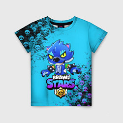 Детская футболка Brawl Stars LEON