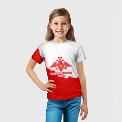 Футболка детская Воздушно - десантные войска, цвет: 3D-принт — фото 2