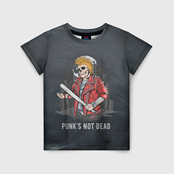 Детская футболка Punk??s Not Dead