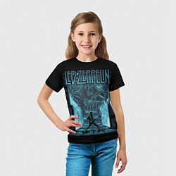Футболка детская Led Zeppelin, цвет: 3D-принт — фото 2