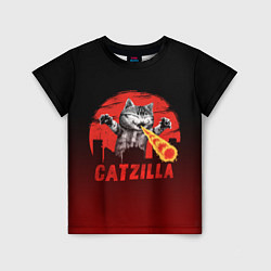 Детская футболка CATZILLA