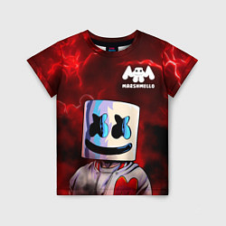 Футболка детская MARSHMELLO, цвет: 3D-принт