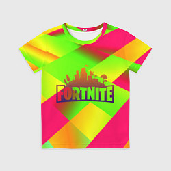 Детская футболка Fortnite гамма абстракция