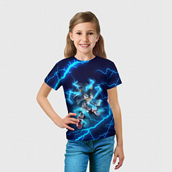 Футболка детская СОНИК, цвет: 3D-принт — фото 2