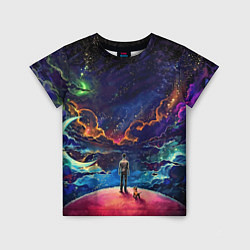 Футболка детская Космос, цвет: 3D-принт