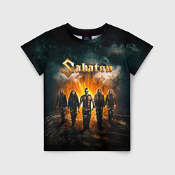 Футболка детская Sabaton, цвет: 3D-принт