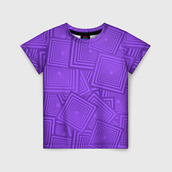 Детская футболка Квадраты в квадратах