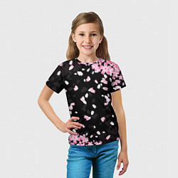 Футболка детская САКУРА, цвет: 3D-принт — фото 2