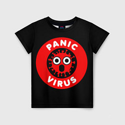 Футболка детская Panic Virus, цвет: 3D-принт