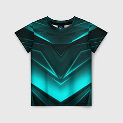 Детская футболка NEON GEOMETRY STRIPES