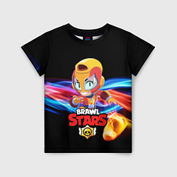 Детская футболка Brawl stars leon max