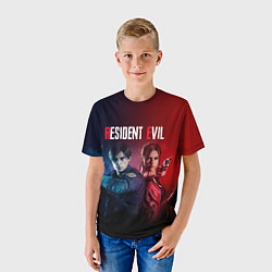 Футболка детская Resident Evil 2, цвет: 3D-принт — фото 2